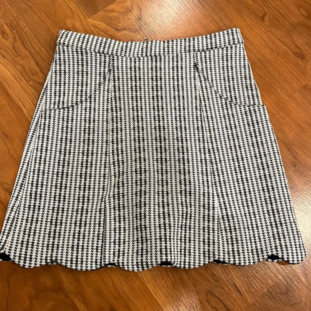 Gingham skirt